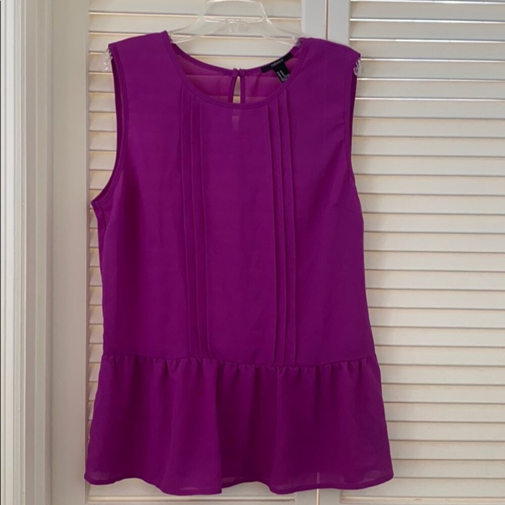 Purple top NWOT